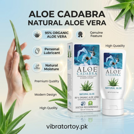Aloe Cadabra Natural Water Based Personal Lubricant In Pakistan