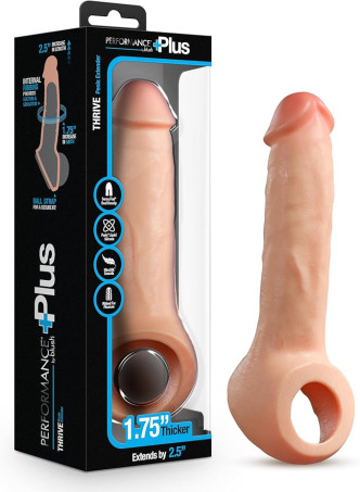 Dual-Density Purio Liquid Silicone Penis Extender and Girth Sleeve