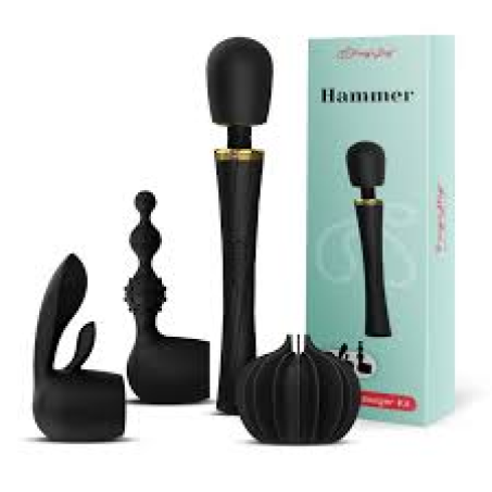 Tracy Dog Vibrator Wand Kit for Couples 5 Modes