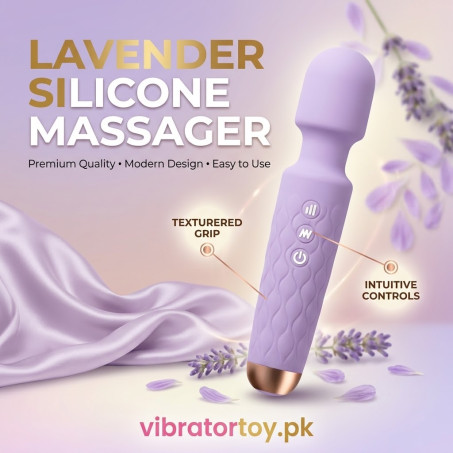 Rechargeable Personal Massager, 8-Speed & 20-Mode Cordless Handheld Percussion Massager In Pakistan