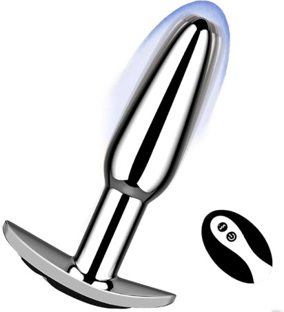 Vibrating Butt Plug Anal Vibrator with Remote Control 