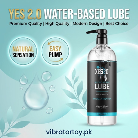 XESSO Water-Based Lube 32oz In Pakistan – Hypoallergenic Glycerin & Paraben Free Personal Lubricant