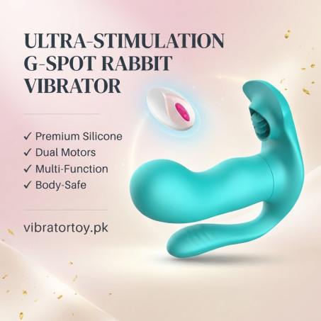 3 In 1 Anal Butt Plug With Sucking Dildo In Pakistan