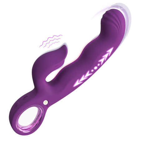 3-in-1 Thrusting & Vibrating Massager For Women