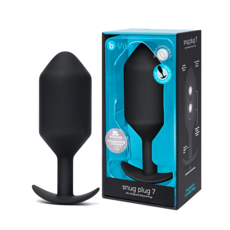B Vibe Snug Plug 5 Weighted Silicone Plug