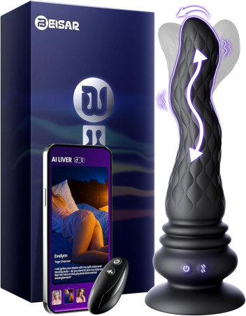 Beisar 3-in-1 Wave Motion and Vibrating Prostate Massager