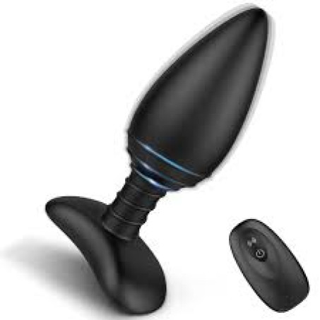 Strong Vibrating Butt Plug With Remote Control