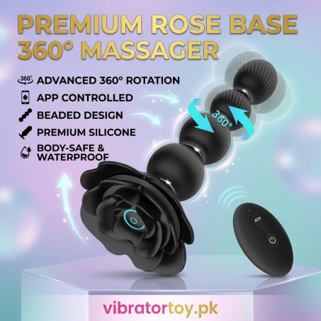 Anal Beads Anal Butt Plug – 10 Rotate Twist and Vibrating In Pakistan