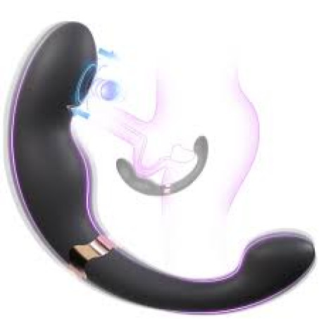 Dual-Ended Tapping Vibrating Prostate Massager Anal Sex Toys In Pakistan