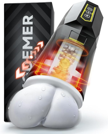 Electric Butt Design Automatic Thrusting and Vibrating Male Masturbator