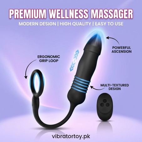 Thrusting Anal Vibrator Prostate Massager In Pakistan