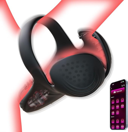 Vibrating Cock Ring Sex Toys for Men, Penis Ring Vibrator