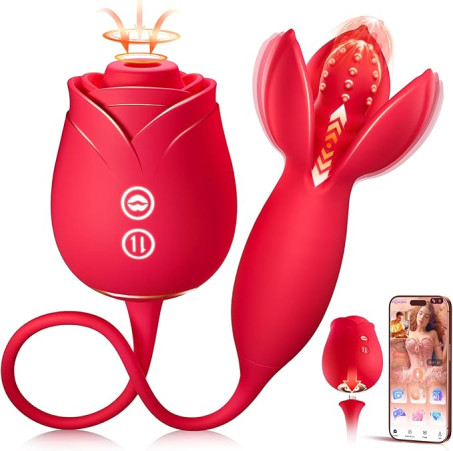 MOOLIGIRL Rose Toy Couple Vibrator Sex Toys for Women [Caffeine Hair Shampoo]