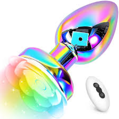 Colorful Vibrator Anal Plug