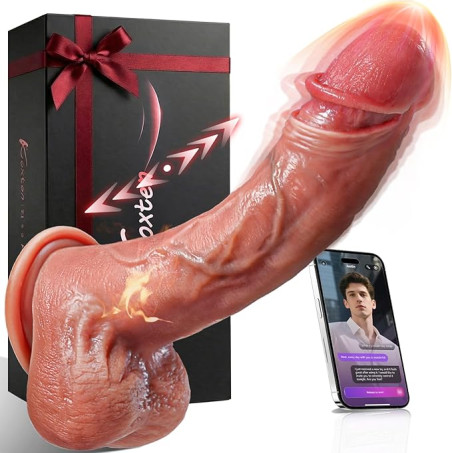 Koxten Gift Set Thrusting Dildo - APP Control Penis Vibrator