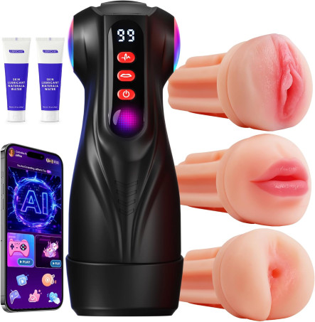 Uoffile Male Masturbator Sex Toys for Men