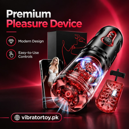 Pocket Pussy Automatic Male Masturbator Penis Pump In Pakistan