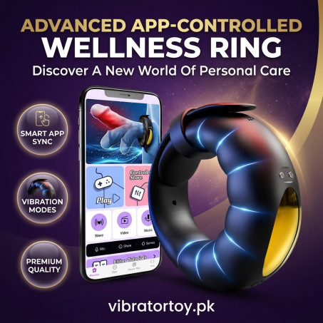 Vibrating Cock Ring Sex Toys - Powerful Penis Ring Vibrator In Pakistan