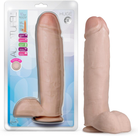 Blush Au Naturel 10.5 Inch Realistic Dual