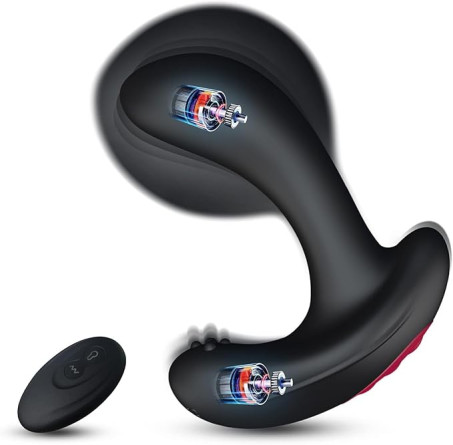 Prostate Massager Inflatable Butt Plug - Remote