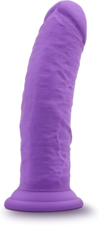 8.5 Inch Realistic Silicone Suction Cup Dildo – Girth Curved Design