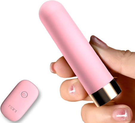 Mini Personal Massager for Women, Remote Control Small Vibrator