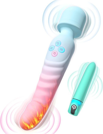 G Spot Vibrator Wand & Bullet Vibrator Set - Vibrators