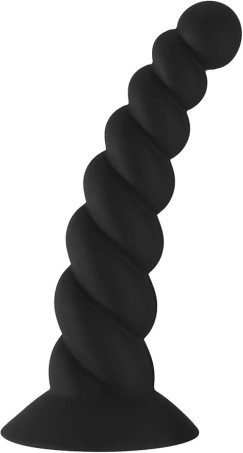 Spiral Silicone Comfort Training Plug Set with Suction Base