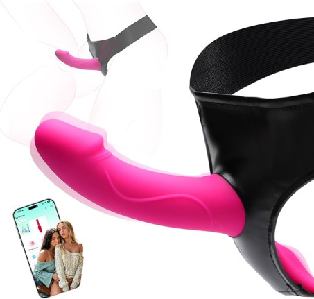 Strap On Dildo Harness Lesbian Adult Sex Toys