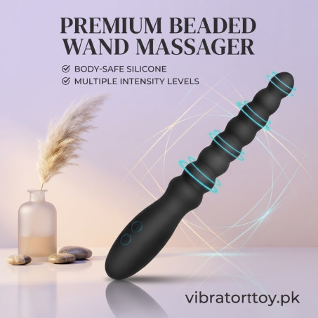 Multi Speeds Anal Beads Prostate Massager Vibrating Butt Plug Sex Toys For Women In Pakistan