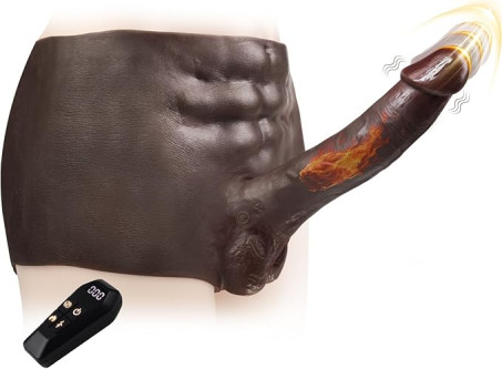 Strap on Dildo Sex Toys Thrusting Dildo Vibrator
