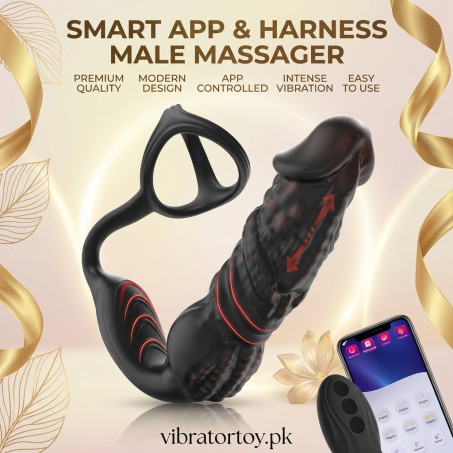 Fast Thrusting Prostate Massager Anal Vibrator for Men In Pakistan