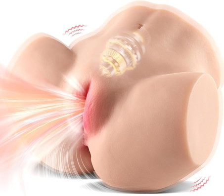 10LB Sex Doll Male Sex Toys, 12 Sucking & 12 Vibrating Electric Penis Pump