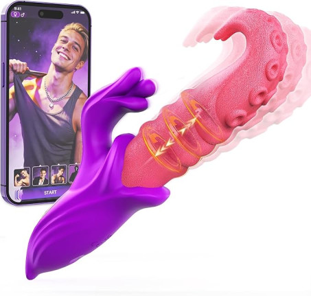 Rabbit Vibrator Tongue Toy for Women Sex Toy
