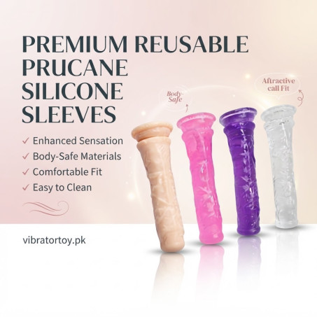 Clear Purple Dildo In Pakistan