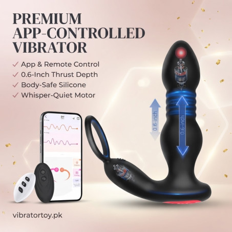 Thrusting Anal Expansion Prostate Massager In Pakistan