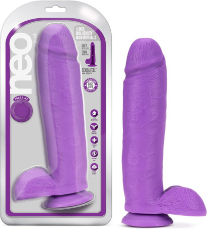 Blush Novelties Neo Dual Density 11 Inch Realistic Big Dildo