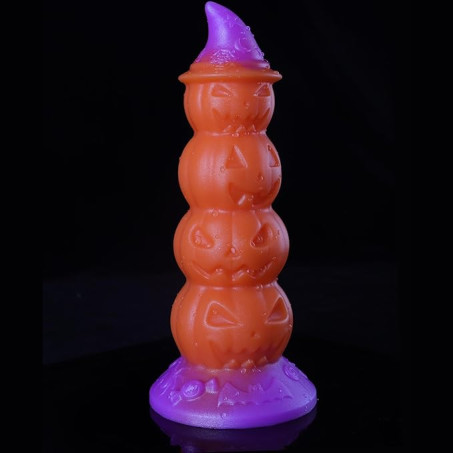 4.72in Magic Pumpkin Fantasy Monster Dildo