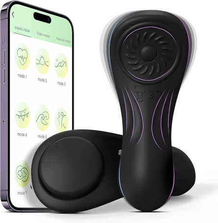 Wearable Panty Vibrator, Ultra-Light Butterfly Clitoral Vibrator 