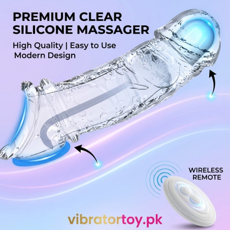 Vibrating Penis Sleeve for Couples – Adds Girth In Pakistan
