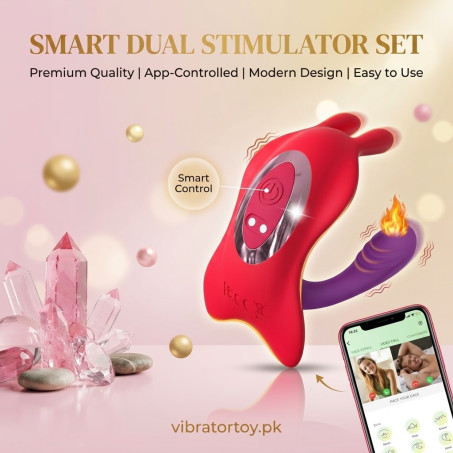 Wearable Vibrator Couples Sex Toys - Adult Toys App Remote Control Butterfly Panty Vibrator In Pakistan