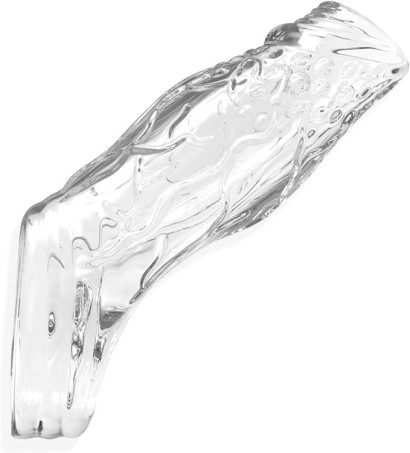 Semi-Transparent Silicone Penis Sleeve and Cock Ring