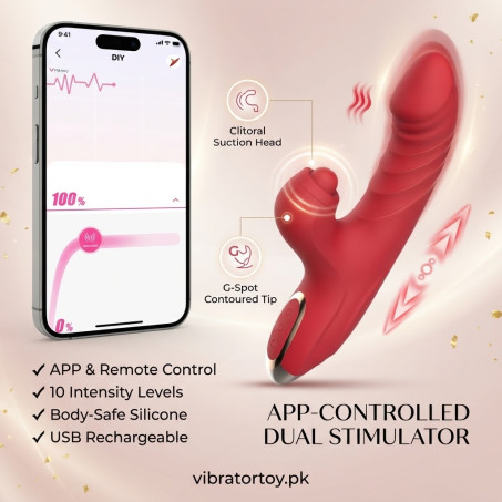 Thrusting Dildo Vibrator Adult Toys for Women In Pakistan