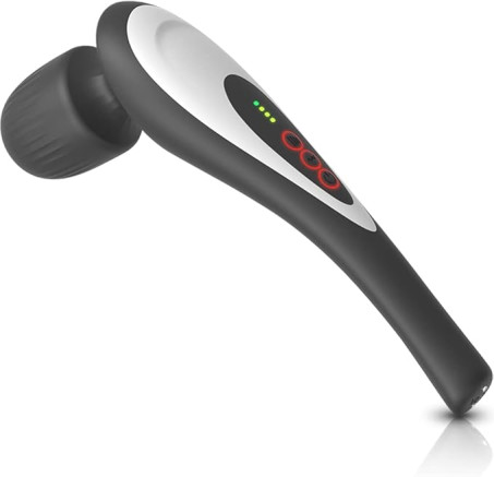 Rechargeable Personal Hand Held Deep Tissue Vibrating Massager 