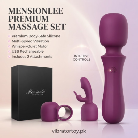 HISIONLEE Couples Vibrator Wand 10 Patterns In Pakistan