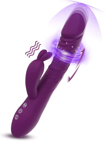 Thrusting Vibrator Adult Sex Toys Rabbit Vibrator