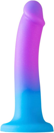 Gradient Silicone Dildo with Heart-Shaped Suction Base