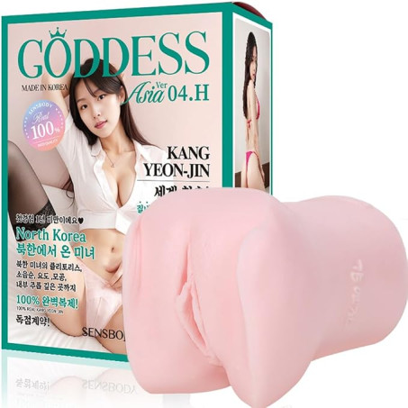 Textured TPE Manual Male Masturbator Sleeve with Adaptive Fit