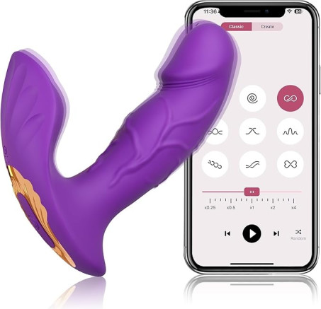 App-Controlled Panty Wearable Vibrator for Women– 9 Vibration 