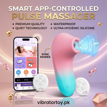 Sucking Vibrator Sex Toys for Women - APP Remote Control Female Vibrator In Pakistan